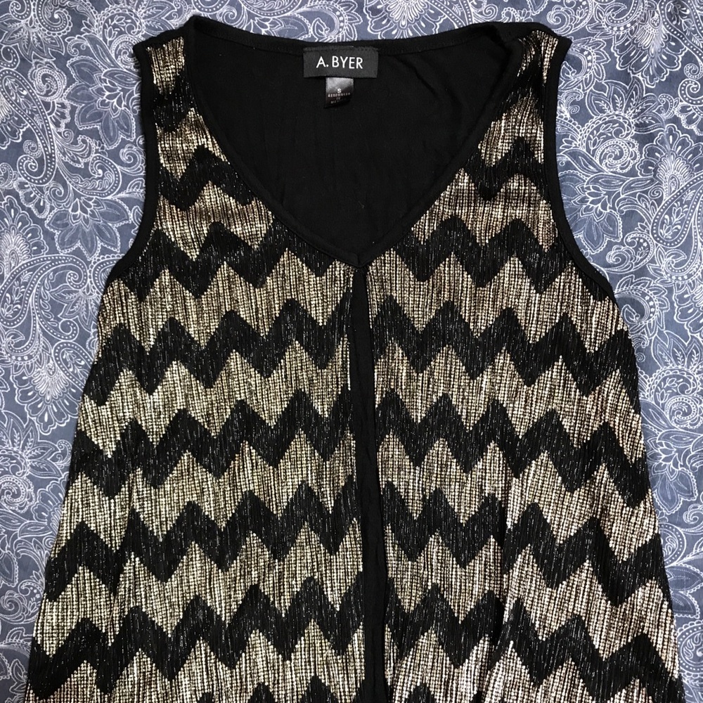 A. Byer shirt and fashion nova skirt